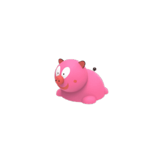 Mini Cerdo — Rubber Flex