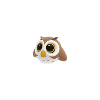 Mini Búho — Rubber Flex